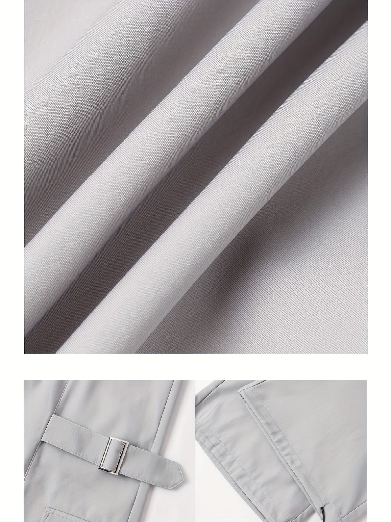 Black Techwear Oversized Wide-Leg Cargo Pants